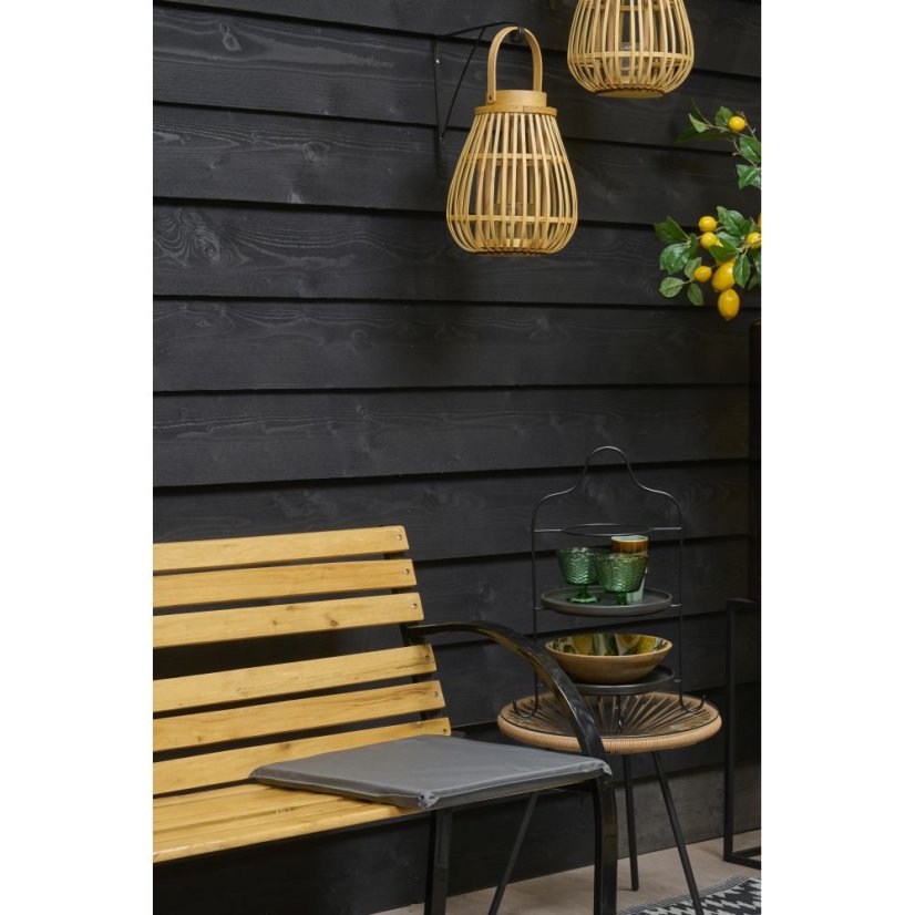 Elektricky vyhrievaný sedací vankúš vonkajší USB 45 x 45 cm tmavo sivý