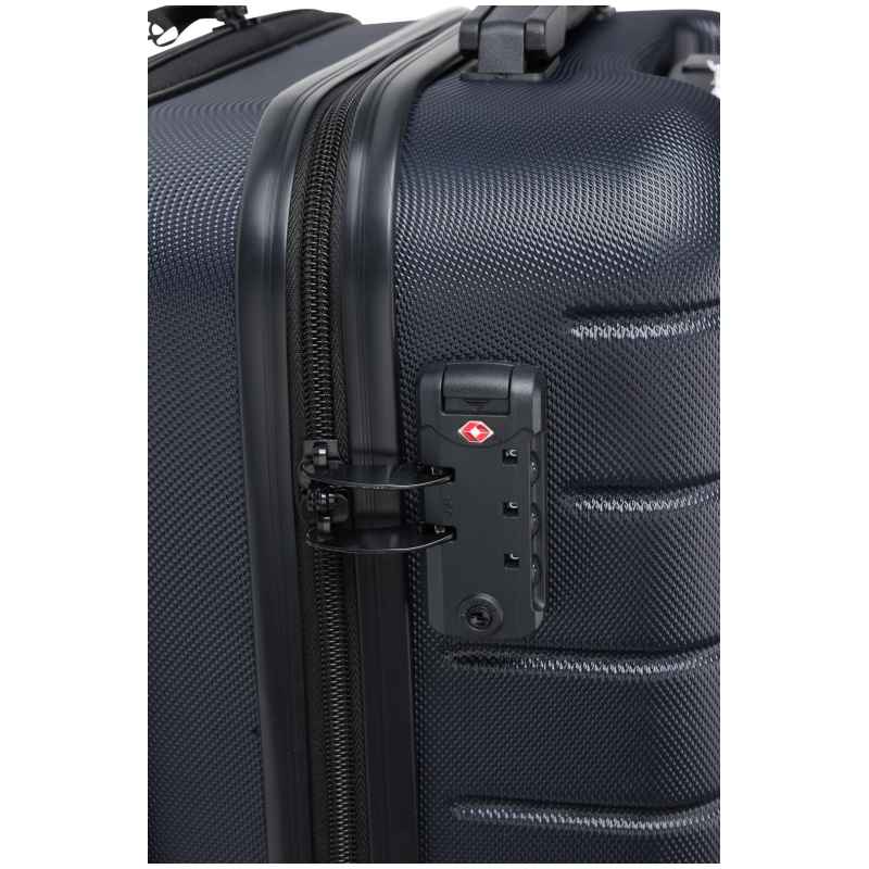 Bagaj de mână pentru avioane pe roți 50 cm bleumarin
