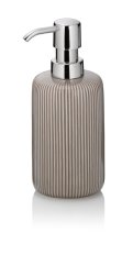 Dávkovač mydla Ava keramika šedá 350 ml