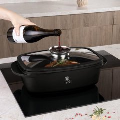 Forma na pečenie s vekom s titánovým povrchom Matte Black Collection Forma na pečenie s vekom s titánovým povrchom Matte Black Collection