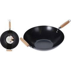 Pánev WOK ocel průměr 35 cm