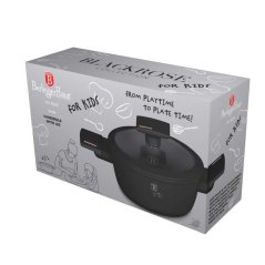 Kastrol s titanovým povrchem a poklicí pro děti 14 cm Monaco Collection