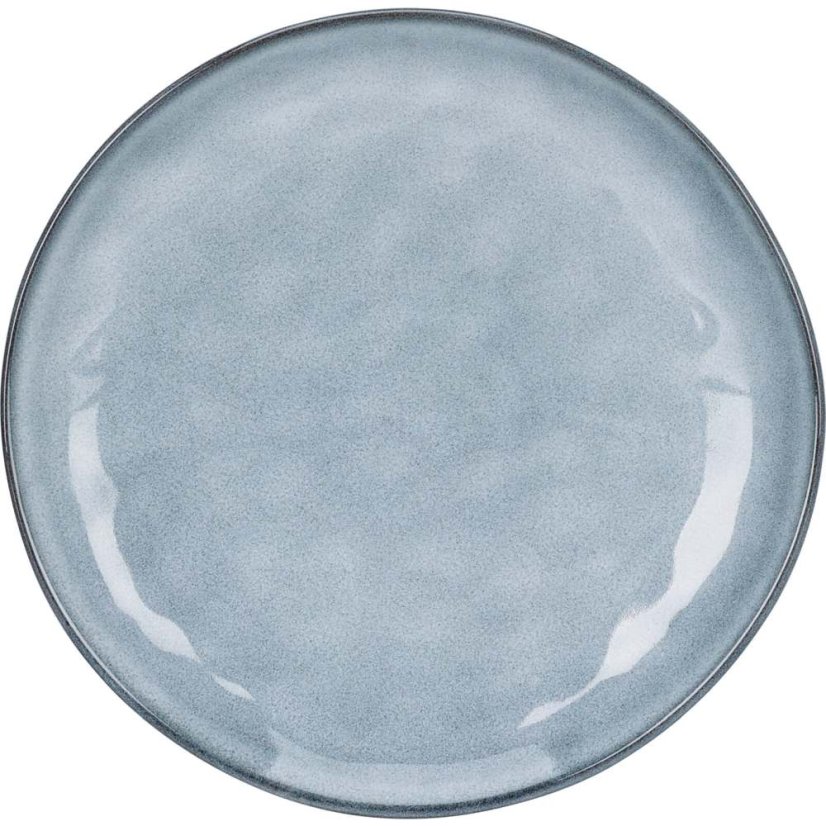 Jídelní sada 16 ks kamenina modrá