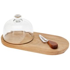 Servírovacia sada na agátovom podnose sada 3 ks