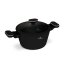 Kastrol s titanovým povrchem a poklicí 20 cm Black Rose Collection