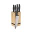 Sada nožů se stojanem BAMBOO 6 ks  Antracit Collection