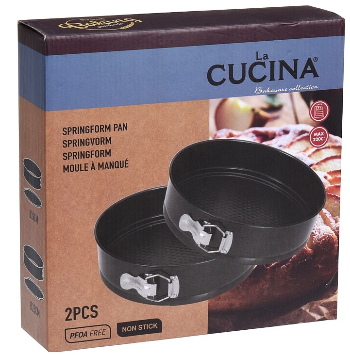 Forma na tortu sada 2 ks s nepriľnavým povrchom