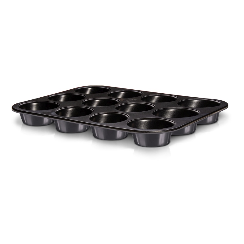 Forma na muffiny 12 ks s titanovým povrchem Carbon Pro Collection