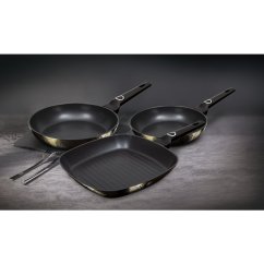 Sada pánví s titanovým povrchem 3 ks Primal Gloss Collection steak