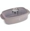 Bandeja de horno con tapa Aroma 6 l Colección Taupe