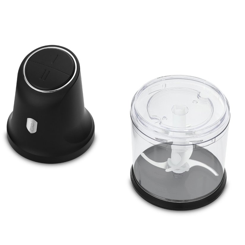 Elektrický sekáček na zeleninu i ovoce Matte Black Collection