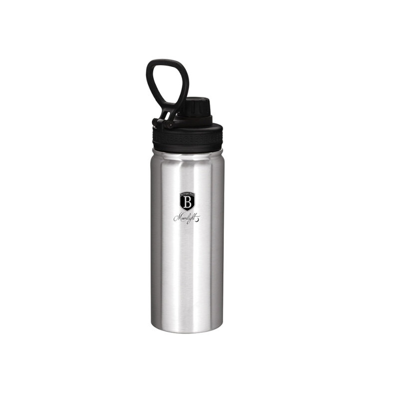 Termoska sportovní lahev 540 ml nerez stříbrná