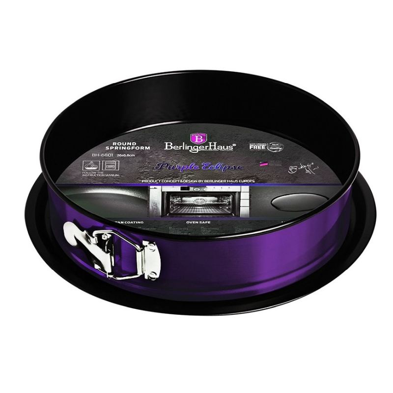 Forma na tortu s nepriľnavým povrchom 2v1 Purple Metallic Line