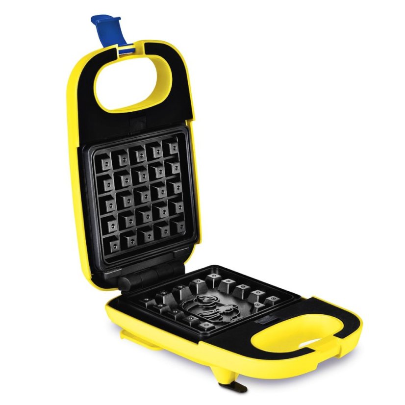 Aparat de făcut sandvișuri 3 în 1 cu plăci interschimbabile, 600 W, colecția MINIONII