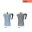 Konvice na espresso kouřově modrá 19,0cm 9,0cm 300 ml