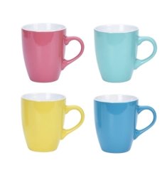 Hrnek sada 4 ks kamenina 340 ml Hrnek sada 4 ks kamenina 340 ml