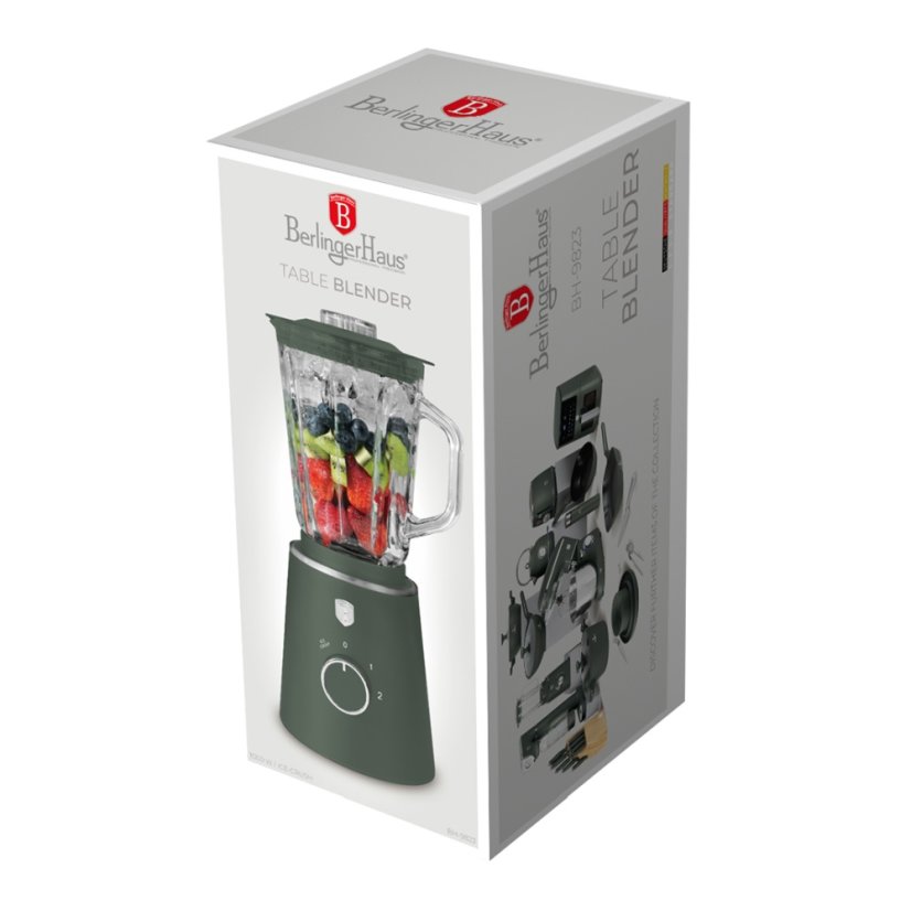 Stolní mixér se skleněnou nádobou 1,5 L 1000 W Matte Green Collection