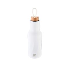 Sticla termo din otel inoxidabil NATURAL 500 ml alb mat