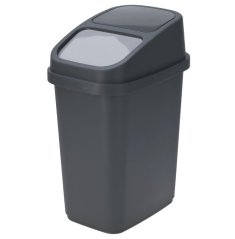Odpadkový koš výklopný do kuchyně 17 l šedá
