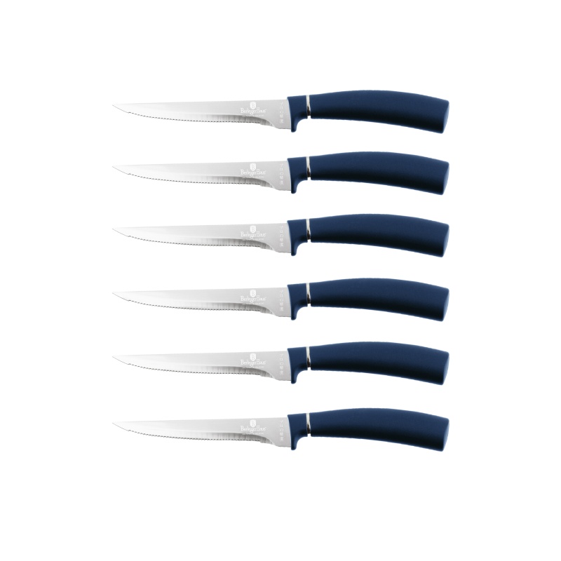 Súprava steakových nožov 6 ks Aquamarine Metallic Line