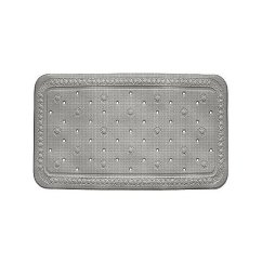 Vanová podložka KRETA PVC šedá 72x36cm