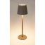 Stolní LED lampa 36 cm taupe šedá