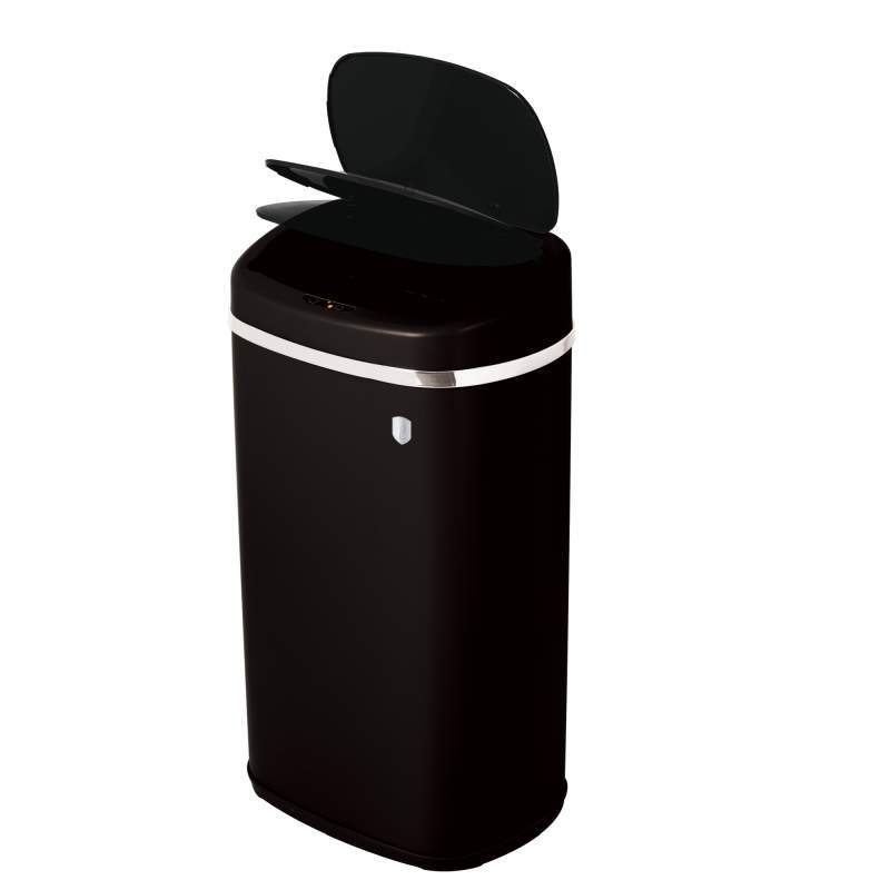 Bezdotykový odpadkový koš se senzorem 58 l Matte Black Collection