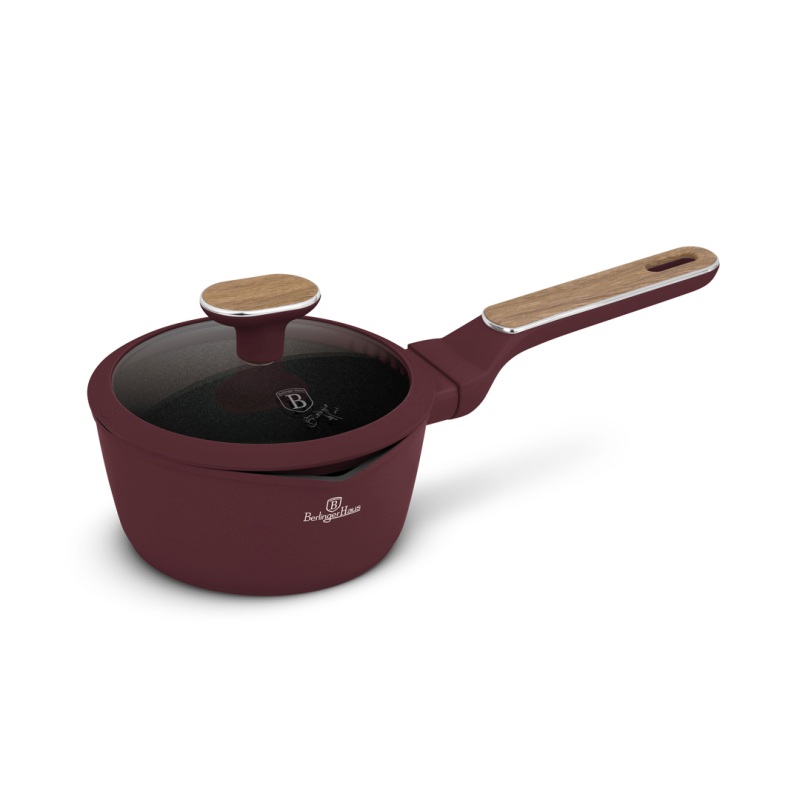 Caserolă cu suprafață din titan și capac 16 cm Leonardo Nordic Collection