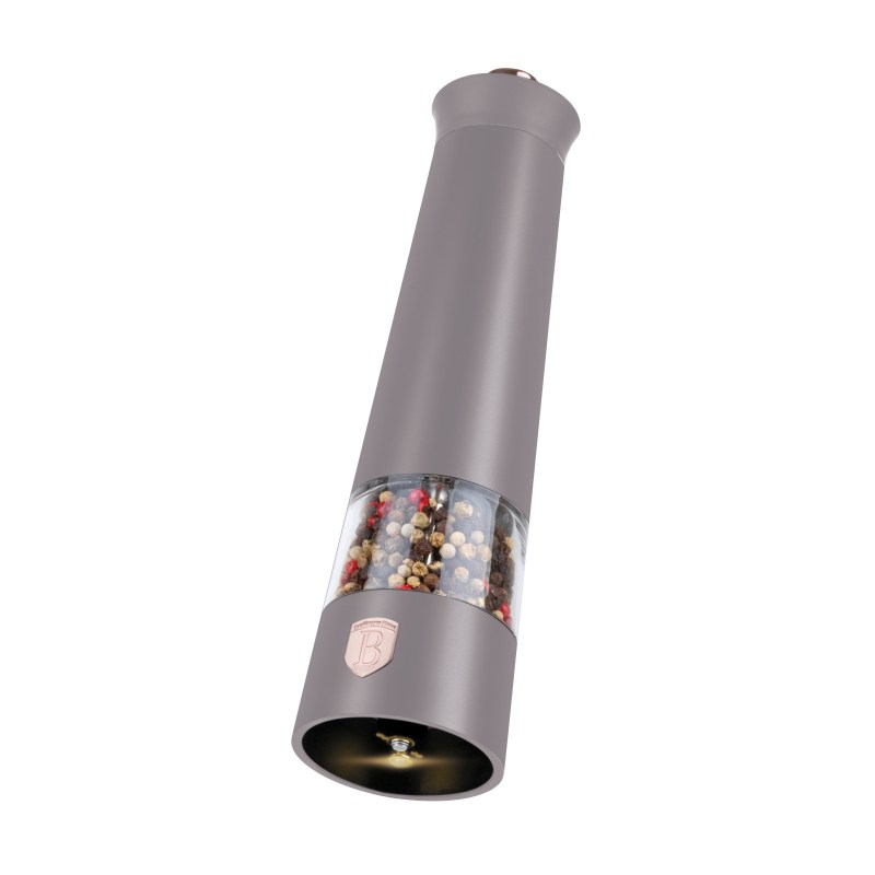Mlýnek na pepř a sůl elektrický sada 2 ks Taupe Collection