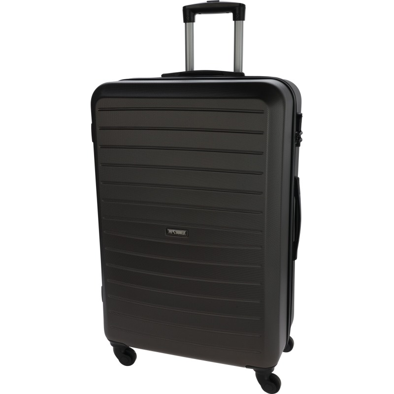 Set de valize de călătorie din plastic 3 buc 50 / 60 / 70 cm antracit