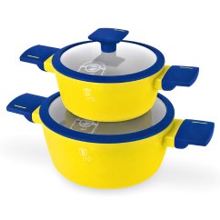 Sada hrnců s titanovým povrchem 4 ks 16 a 20 cm kolekce MIMONI Sada hrnců s titanovým povrchem 4 ks 16 a 20 cm kolekce MIMONI