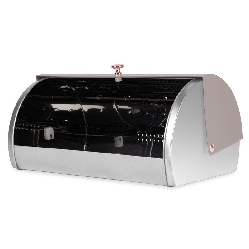 Chlebník a sada dóz na potraviny 4 ks Taupe Collection