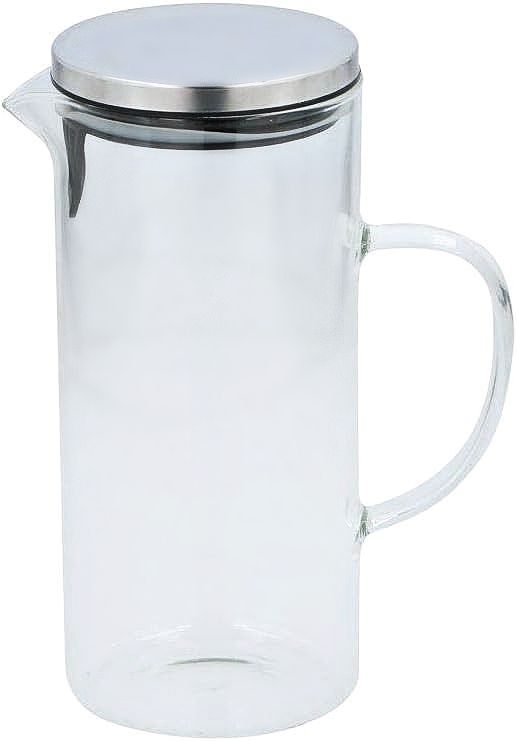 Skleněný džbán s víčkem 1,3 l