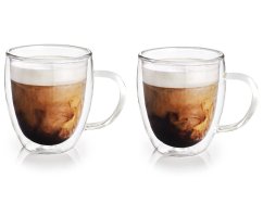 Sklenice na cappuccino sada 2 ks 280 ml