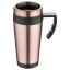 Termohrnček s uškom 400 ml rosegold