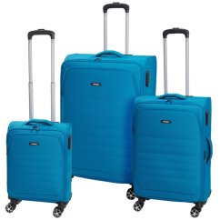 Sada cestovných kufríkov 3 ks modrá