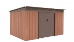 Zahradní domek G21 GRAH 915 - 340 x 269 cm, hnědý Zahradní domek G21 GRAH 915 - 340 x 269 cm, hnědý