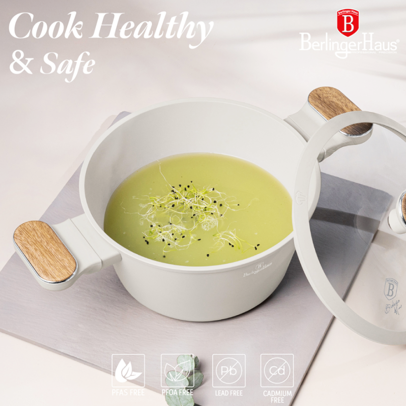 Sada nádobí s titanovým povrchem 15 ks Sahara Nordic Collection