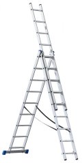 Scară din 3 părți 5,9 m 3x9 trepte Scară din 3 părți 5,9 m 3x9 trepte