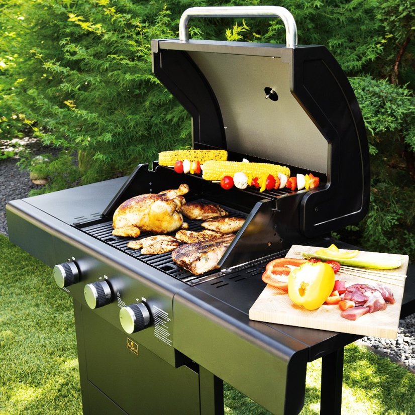 Plynový gril Outdoor 3 hořáky