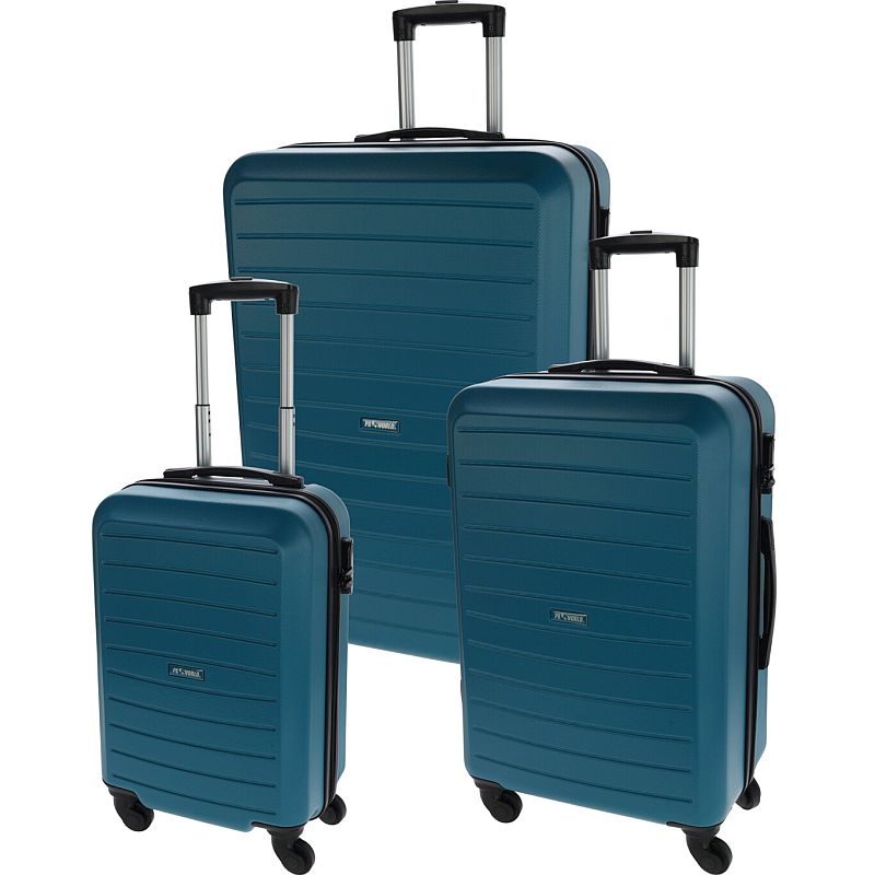 Set de 3 valize de călătorie din plastic 50 / 60 / 70 cm kerosen