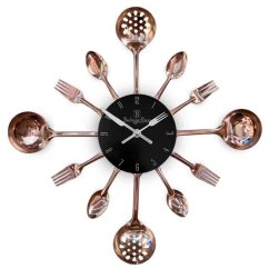 Kuchyňské nástěnné hodiny Black Rose Collection I Kuchyňské nástěnné hodiny Black Rose Collection I