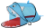 Plážový stan samorozkládací UV 50 ŽRALOK