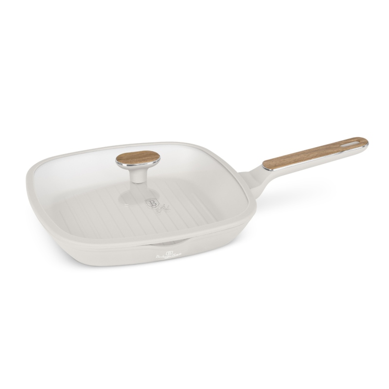 Grilovací pánev s titanovým povrchem a poklicí 28 cm Sahara Nordic Collection