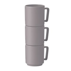 Set de 4 căni 300 ml Taupe Collection Set de 4 căni 300 ml Taupe Collection