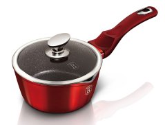 Rajnica s pokrievkou s mramorovým povrchom 16 cm Burgundy Metallic Line