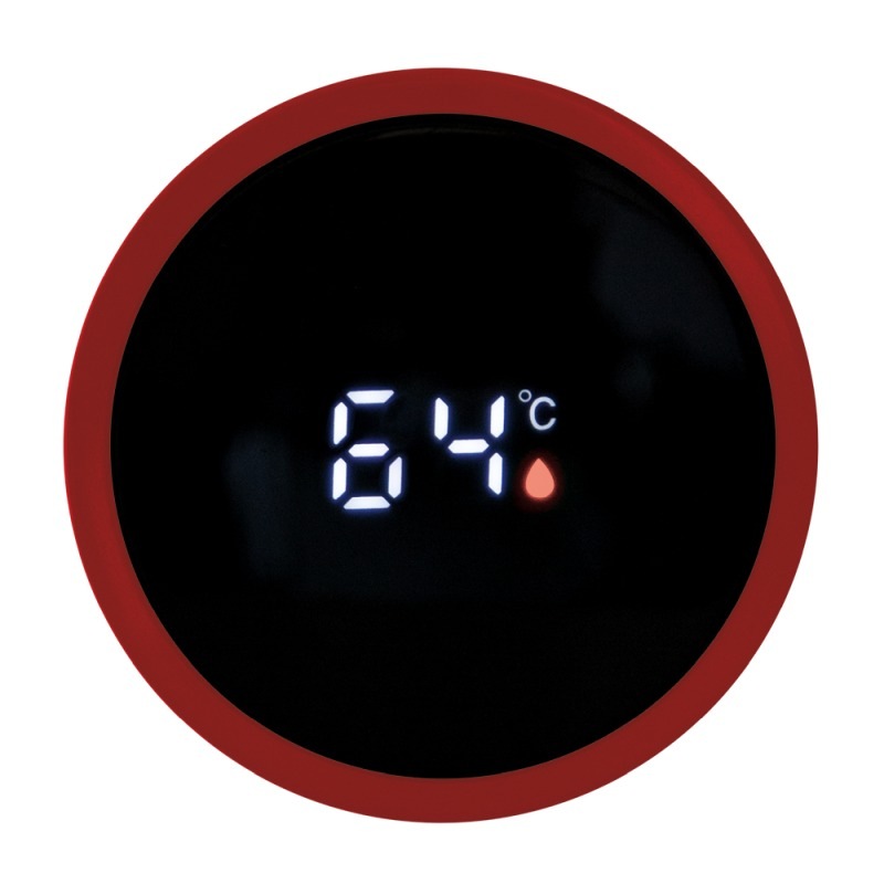 Termoska nerez s LED displejem 450 ml Burgundy Metallic Line