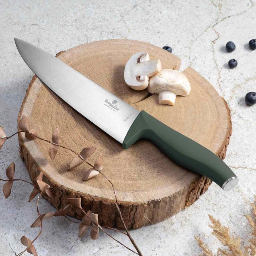 Sada 4 nerezových nožov z kolekcie Matte Green