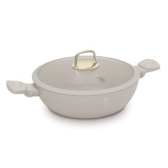 Tigaie cu suprafata din titan si capac 28 cm Sahara Collection