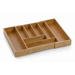 Bufetă pliabilă KALMA bambus 35-58x43x6,5cm